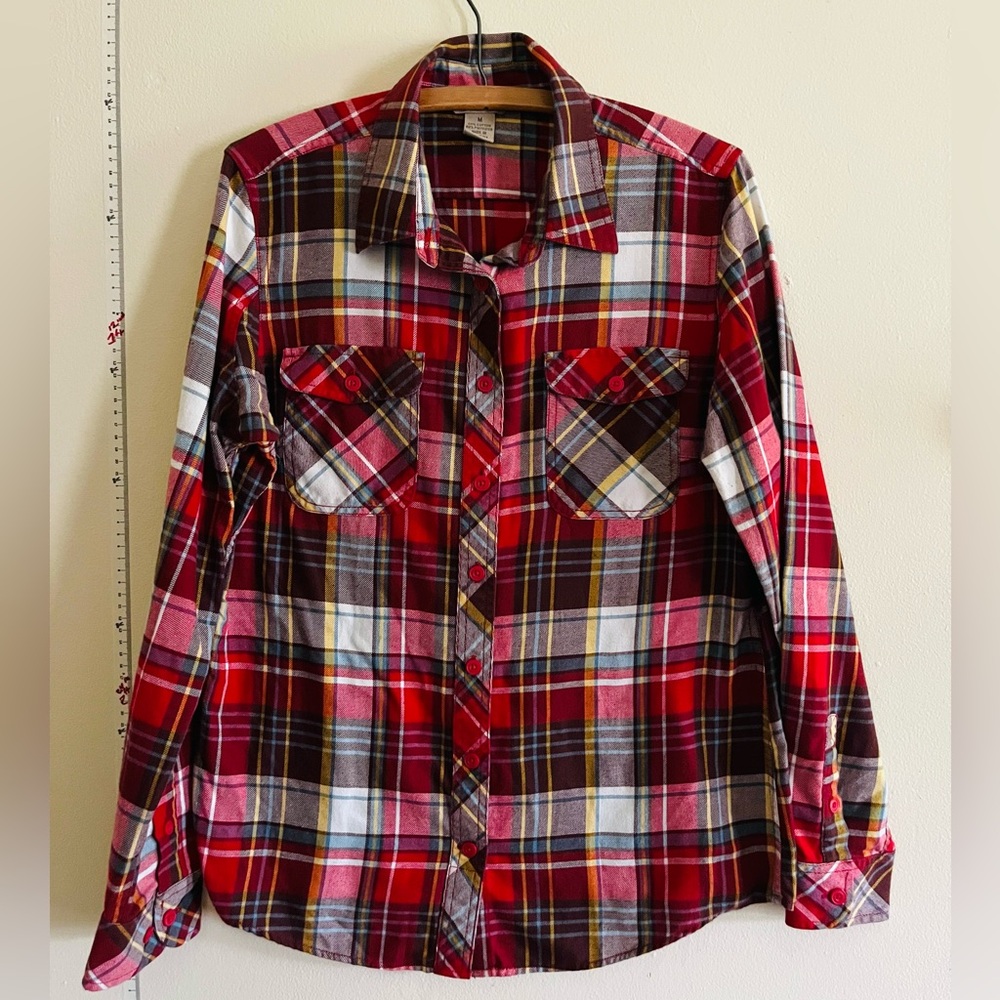 Duluth Trading Co. Plaid Folklore Flannel Shirt